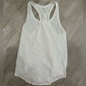 Lululemon White Tank Top